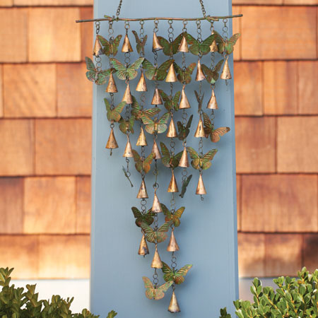 Shimmering Bells with Butterflies
