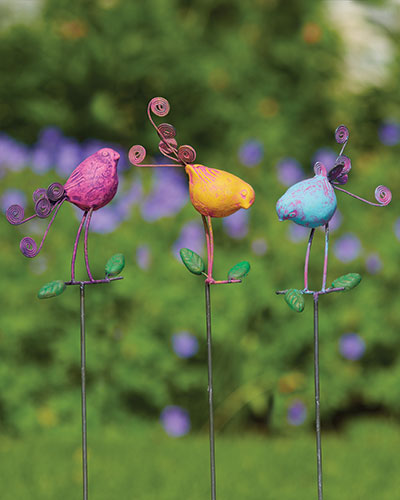 STANDING BIRDS - ASSORTED COLORS
