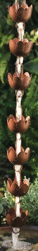 Lily Cup Rain Chain